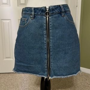 Denim skirt